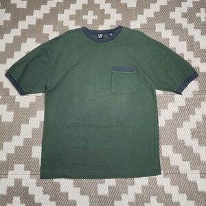 Vintage 90s Gap Blue Label Pocket Tee